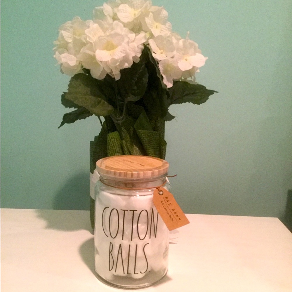 Rae Dunn “COTTON BALLS” holder